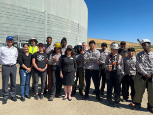 Civicorps with Supervisor Candace Andersen EBMUD 9.4.24